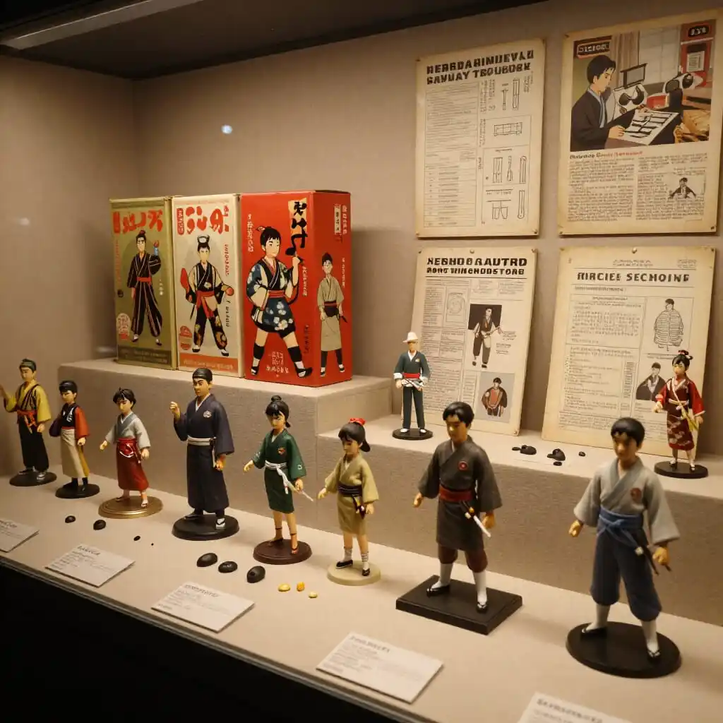 Collection de figurines GarageKit vintage