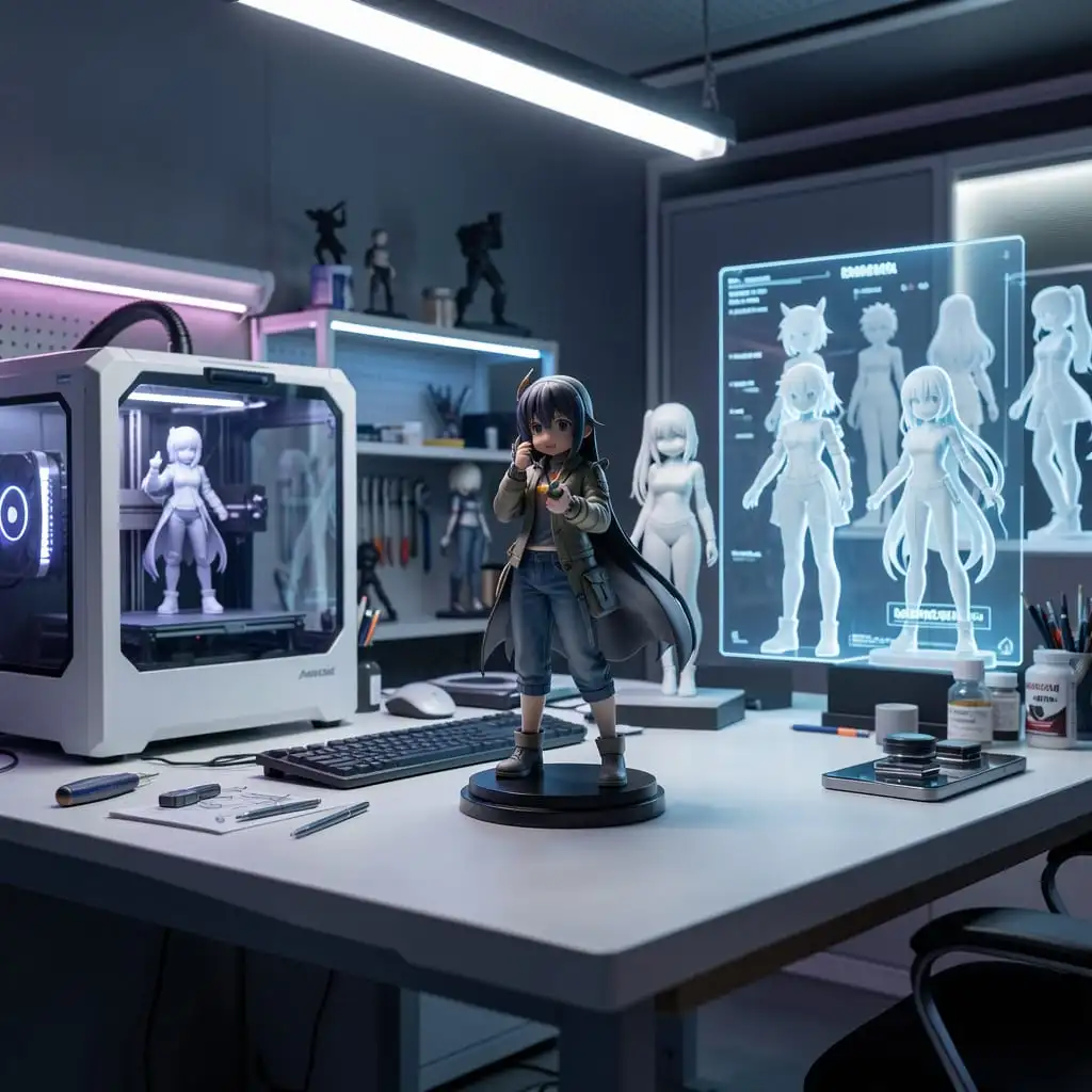 Vision futuriste de l'impression 3D pour les Garage Kits