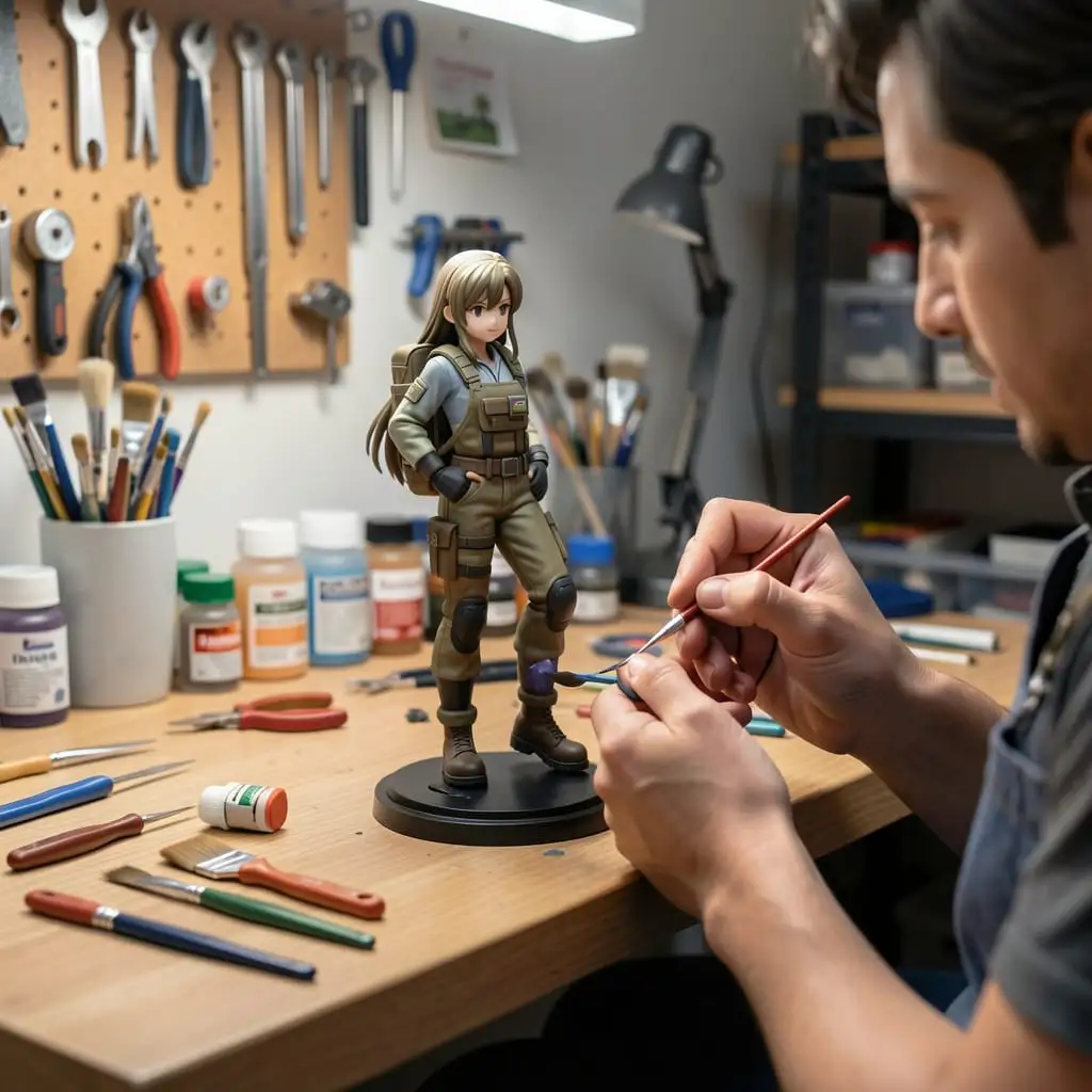 Débutant découvrant le montage d'un Garage Kit