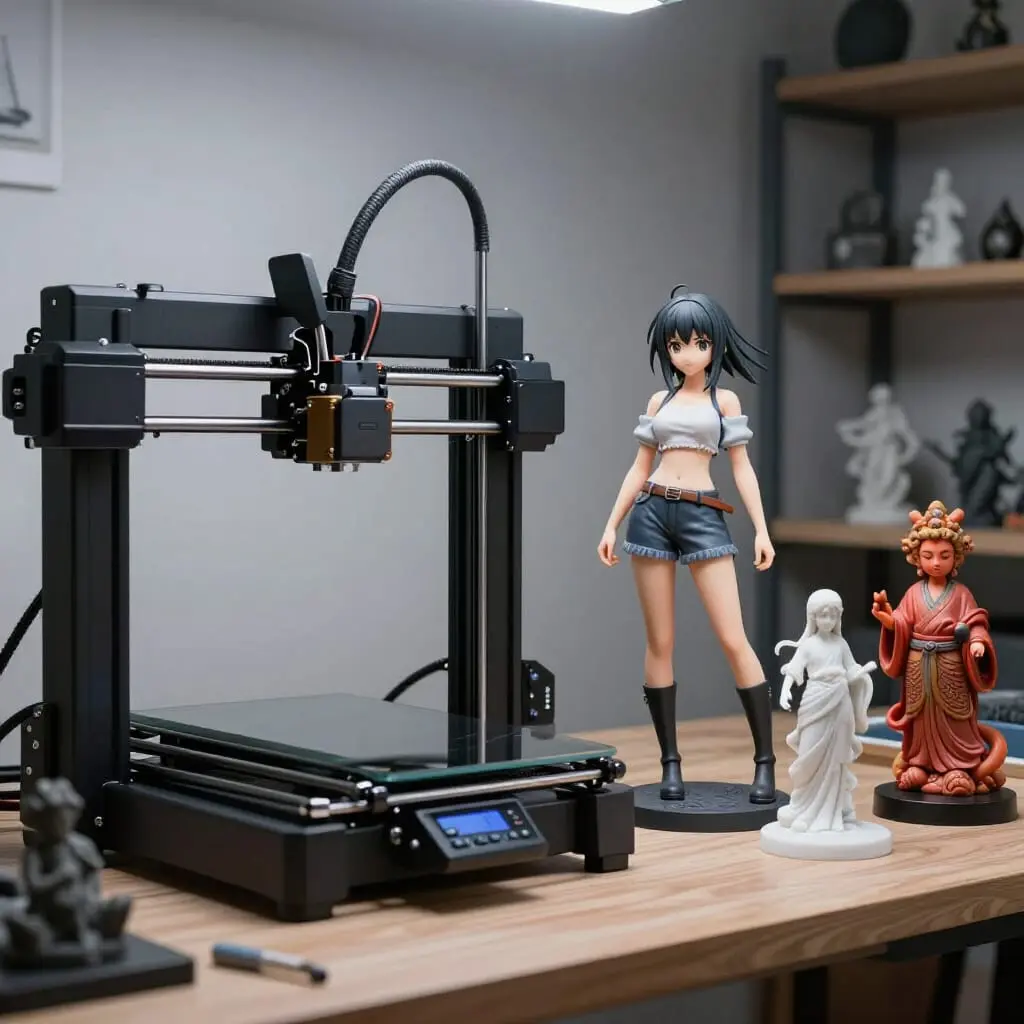 Impression 3D et création moderne de figurines en résine