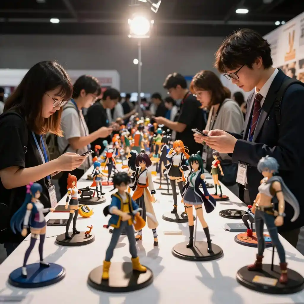 Comparaison entre les communautés de figurines au Japon et en Europe
