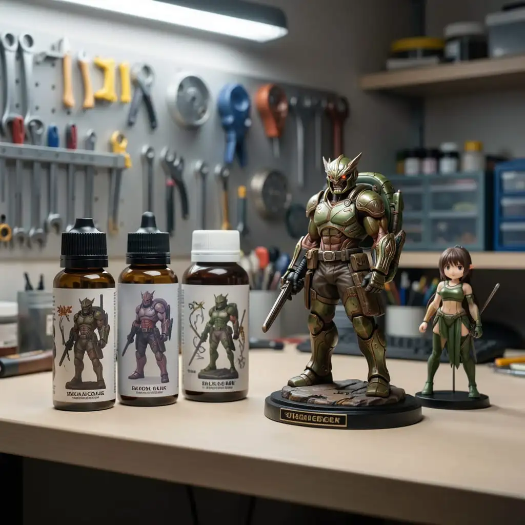 Différents types de résines pour imprimer des figurines
