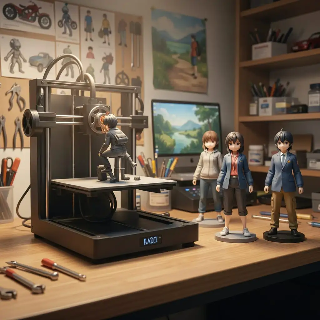Impression 3D moderne appliquée aux Garage Kits