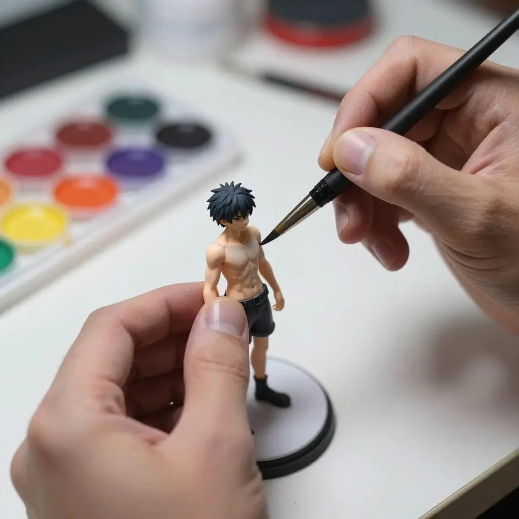 Techniques de peinture de base sur une figurine Garage Kit débutant